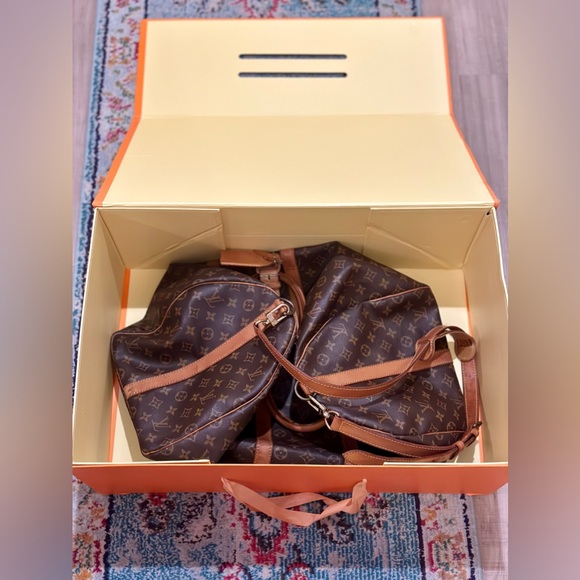 SOLD Louis Vuitton Keepall 55 Bandouliere - Picture 16 of 16